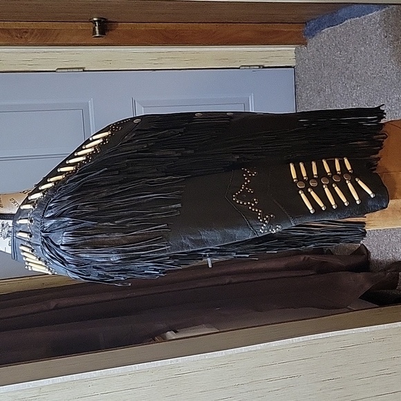 NWOT Sunriders hand detailed leather jacket - Picture 4 of 9